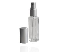8ml Slim Square Glass Perfume Aftershave Spray Atomizer, with Filling Funnel