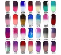 8ml Temperature Changing Nail Polish - Vibrant DIY Manicure Art Lasting 3 Weeks Easy LED/