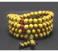 8mm*108pcs Mala Bracelet Necklace Men's Women's Tibetan Buddhist Buddha Meditation Prayer Bead Prayer Buddha Mala Chinese Knot (Green)