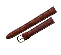 8mm 10mm 12mm 14mm 16mm 18mm 20mm 22mm 24mm 26mm 28mm 30mm Calf Grain Genuine Leather Watch Straps - Six Colours Available (14mm, Tan)