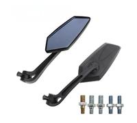 8mm 10mm For Victory Motorcycle Mirrors Rearview Mirror Moto Accessories(Blue glass)