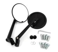 8MM 10MM Universal Motorcycle Rearview Mirrors Aluminum Accessories Round White Lens Mirror For NC700 X CB650F CB650R