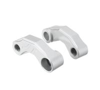 8MM/10MM Universal Pair Motorcycle Rearview Mirror Extender Risers Handlebar Mount Spacers Apter For Moto(Color-S)