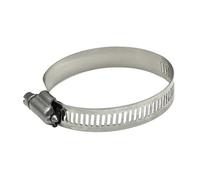 8mm ~ 120mm Stainless Steel Drive Hose Clamps Adjustable Tri Gear Worm Fuel Tube Water Pipe Fixed Clip Spring Cramps(Diameter 76-92mm)