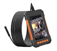 8mm 2/5/10 Meters Industrial Endoscope 1080P HD 4.3''Screen Borescope Inspection Snake Camera For Car Engine Drain Pipe Professional Inspection Camera(5M)