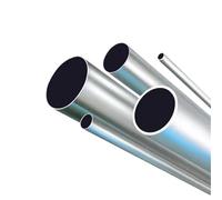 8mm~30mm Dia aluminum tube pipe, Round hollow alloy 6061 aluminum tube Shaft sleeve Pole Wholesale(49cm 1pcs,OD 45 x ID 36mm)