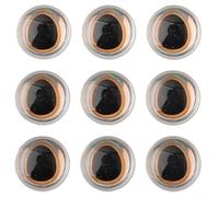 8mm 3D Fly Tying Eyes Stickers Gold Red Silver(Silver 8mm)