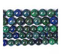 8MM 45PCS Natural Stone Lapis Chrysocolla Loose Beads for Jewelry Making DIY Bracelet