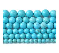 8MM 46PCS Natural Stone Turquoise Beads for Jewelry Making DIY Bracelet