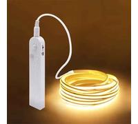 8mm 5V Cob Led Strip Light With Motion Sensor Battery Powered 3M Flexible Night Light For Stairs And Kitchen