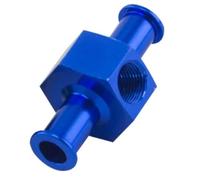 8mm 9mm 3/8" In Line Fuel Pressure T Tee Piece Fitting Barbed For 1/8" NPT Gauge