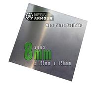 8mm Aluminium Plate Sheet - Grade 5083 (150mm x 150mm)