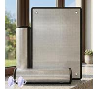 8mm Aluminum Foil Insulation Film, Thickened Reflective Sunshade for Roof Sash with Suction Cups，Blackout Sun Blocking Anti UV Window Tint for Home Office Attic Skylight Balcony Sun Room