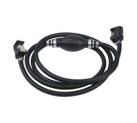 8mm Boat Fuel Line Assembly 2m Marine Hose with for Primer Bulb - Ethanol Resistant Outboard Motor Gas Line for Mercury for tohatsu Johnson