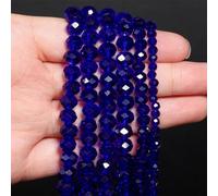 8Mm Champagne Gold Glass Crystal Faceted Round Spacer Beads For Jewelry Necklace Bracelet Diy Making