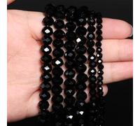 8Mm Champagne Gold Glass Crystal Faceted Round Spacer Beads For Jewelry Necklace Bracelet Diy Making