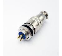 8mm Connector XS8 2Pin 3Pin Connector 4Pin Connector Socket Male Female Push Pull Self-locking Complete Set 1Pcs(2P)