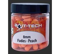 8mm Critical Fades Wafters Peach Bait -Tech Fishing Bait