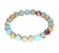 8mm Crystal Natural Stone Bracelets Men WomeHematite/Imperial Jasper/Agate/Kambaba Jasper/Labradorite/Lapis Lazuli Lovers Gift