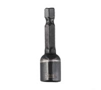 8mm Deep Magnetic Socket Wrench Adapter Set, Chrome Vanadium Steel Ratchet and Spanner Converter for Electric Drill and Auto Repair, Anti-Rust, Wear-Resistant, Black