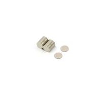 8mm Dia X 1mm Thick N35 Neodymium Magnet - 0.39Kg Pull (Pack Of 20)