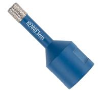 8mm Diamond Hole Saw Drill Bit With A M14 Shank For Angle Grinders. For Porcelain Tiles Ceramic Slate Stone Granite Marble Glass. Diamond Core Holesaw/Hole Cutter