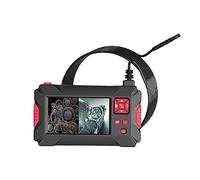 8MM Dual Lens 360 Degree Rotate Industrial Borescope Endoscope 4.3" IPS LCD Digital Cars Inspection Camera With 8 LED(2m)