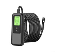8mm Dual Lens Borescope WiFi 2MP HD Inspection Camera with LED Lights for Pipe Drain Sewer Automotive Wall HVAC Checks IP67 Waterproof Snake Cam(10m)