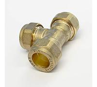 8mm Equal Tee Compression WRAS Approved Heavy Pattern Embrass