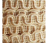 8mm Gimp Scroll Braid Upholstery Costume Dress 39 Colours Buy 1 2 or 4m 555D, 150 Cream Light Beige, 4 Metres