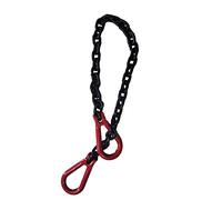8mm Grade 8 Chain Sling With Reeving Link Each End - Towing - Lifting - Pulling - Recovery - Egg Links (1.5 Metre)