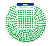 8mm Green Dot Stickers - Coloured Sticky Dots (5 Pack - 2450 Stickers)