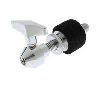 8mm Hi-Hat Clutch Standard Hardware Silver | percussion accessory, threaded rod, wing nut tightener, cymbal seat