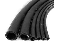 8mm ID Internal Diameter Rubber Braided Rubber Fuel Hose for Unleaded Petrol / Diesel Oil, Line Pipe (25 Metres)