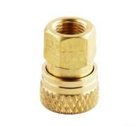 8Mm M10 Female Quick Connect Inflatable Hose Fitting Made Of Brass Double Sealing Ring High Pressure Gas Systems Secure Airtight Connection 5000Psi(inner wire female head)