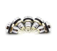 8mm Metal Momentary 2Pin Mini Push Button Switch 0.5A/250VAC 5Pcs