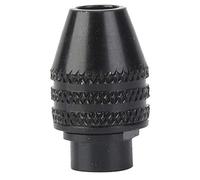 8mm Mini Universal Three-Jaw Chuck Adapter Conversion Head 0.5-3.2mm for Electric Screwdriver Drill (Long Tail 8mm)