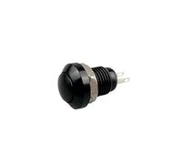 8mm Momentary Metal Horn Doorbell Bell Push Button Switch Car Auto Engine PC Power Start Starter IDGTTLDF(Gold,10pc)