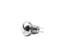 8mm Momentary Metal Horn Doorbell Bell Push Button Switch Car Auto Engine PC Power Start Starter IDGTTLDF(8,50pcs)
