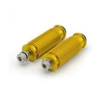 8MM Motorcycle Rearset Footrests Knurling Footpeg Foot Pegs Pedal For YZF R25 R3 MT-25 2015-2021 2022 2023 Footrests(Old gold)