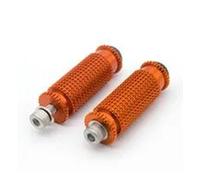 8MM Motorcycle Rearset Footrests Knurling Footpeg Foot Pegs Pedal For YZF R25 R3 MT-25 2015-2021 2022 2023 Foot Pegs(Old Orange)