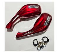 8mm Motorcycle Side Mirrors Scooter Glasses For WH125T Motorcycle side mirrors(RED)
