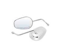 8MM Motorcycles Mirror Adjustable Rear View Side Mirrors For Harley Touring Road King Road Glide Sportster 883 1200 Dyna Softail Mirrors End Rearviews
