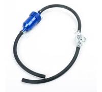 8mm Oil Filter for Motorcycles Premium Aluminum Alloy for Enhanced Performance (Blue)