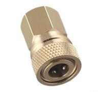 8mm Quick Release Disconnect Over Pure for Double Female Copper 1 Coupler 8 Adapter Npt Threaded Fitting for Air Rifle Plus Elite Pres
