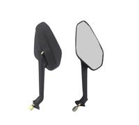 8mm Rearview Mirror Reverse With Base Fixing Bracket Electric Scooter Motorcycle Accessories Parts Motorcycle Side Rearview Mirror(A)