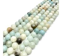8mm Round Indian Agate Natural Stone Beads for Jewellery Making, Gemstone Beads for Crafting (47-50Pcs)