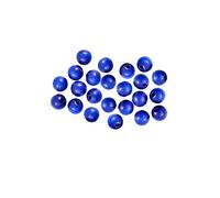 8mm Round Wooden Beads Blue Qty 100