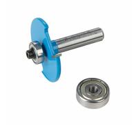 8mm Shank Biscuit Router Bit For No 10 & No 20 Biscuits Straight Shank Cutting