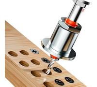 8mm Shank Countersink Drill Bit Designed for Woodworking with Rotating Limiter and Clean-Cut Alloy Cutting Edges (8 * 3.2mm)